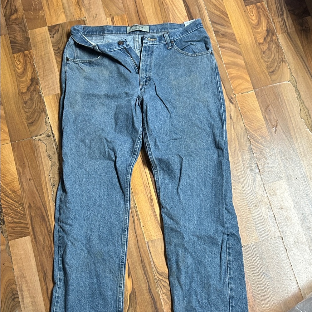 Wrangler Men's Bootcut Jeans in Blue